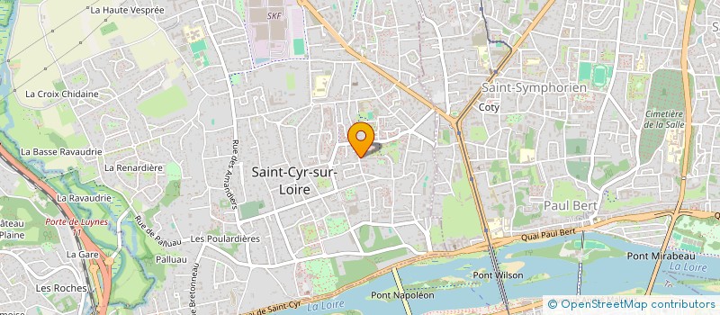 localisation de l'entreprise MONSIEUR ERIC GEFFROY à SAINT CYR SUR LOIRE
