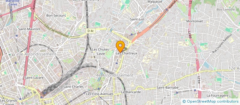 localisation de l'entreprise MONSIEUR ERIC GENESTE à MARSEILLE