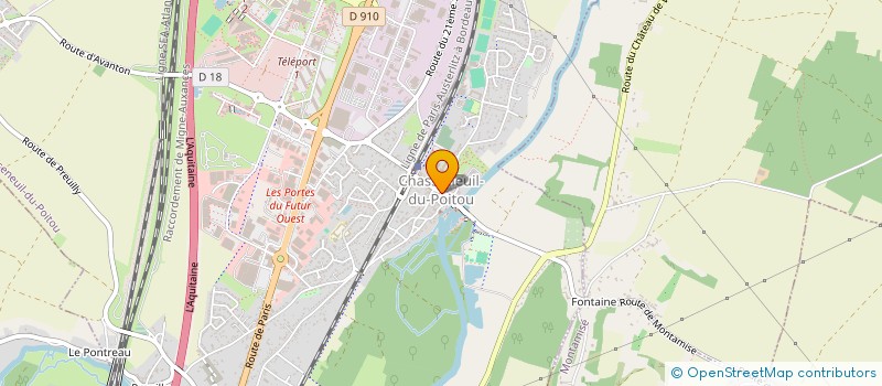 localisation de l'entreprise MONSIEUR ERIC GENEVOIS à CHASSENEUIL-DU-POITOU