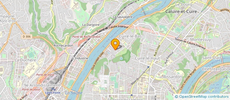 localisation de l'entreprise MONSIEUR ERIC GENEVOIS  CALUIRE-ET-CUIRE