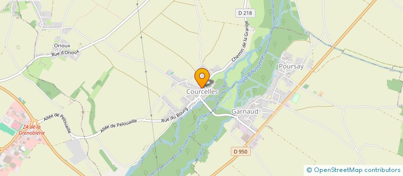 localisation de l'entreprise MONSIEUR ERIC GENTILHOMME  COURCELLES