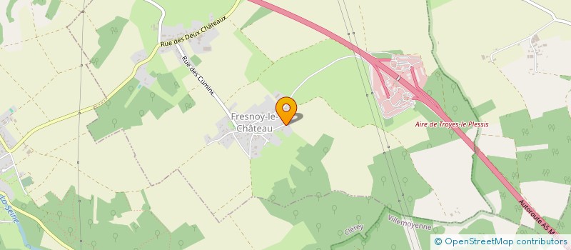 localisation de l'entreprise MONSIEUR ERIC GEOFFROY  FRESNOY-LE-CHATEAU