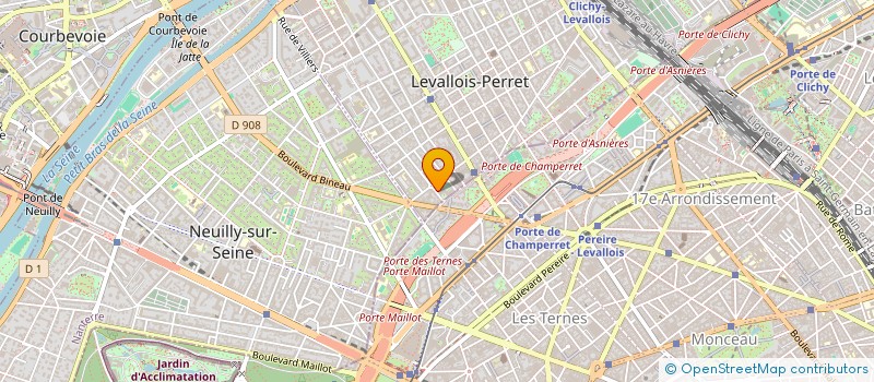 localisation de l'entreprise MONSIEUR ERIC GEORGES à LEVALLOIS-PERRET