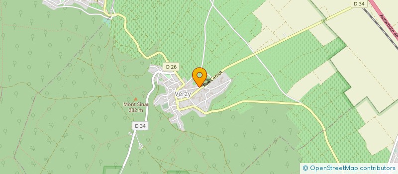 localisation de l'entreprise MONSIEUR ERIC GEORGETON  VERZY