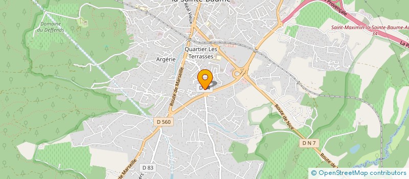 localisation de l'entreprise MONSIEUR ERIC GERBAUD  SAINT-MAXIMIN-LA-SAINTE-BAUME