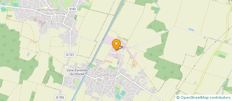 localisation de l'entreprise MONSIEUR ERIC GERBER  SUNDHOUSE