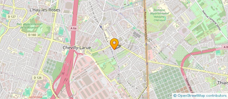 localisation de l'entreprise MONSIEUR ERIC GERMAIN  CHEVILLY-LARUE