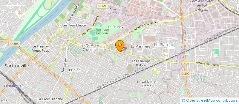 localisation de l'entreprise MONSIEUR ERIC GERNIGON  VITRE