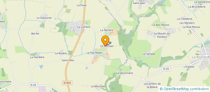 localisation de l'entreprise MONSIEUR ERIC GESLIN  MESANGER