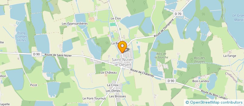 localisation de l'entreprise MONSIEUR ERIC GHIRARDI  SAINT-NIZIER-LE-DESERT