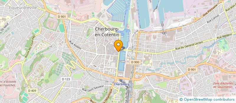 localisation de l'entreprise MONSIEUR ERIC GIBERT  CHERBOURG-EN-COTENTIN