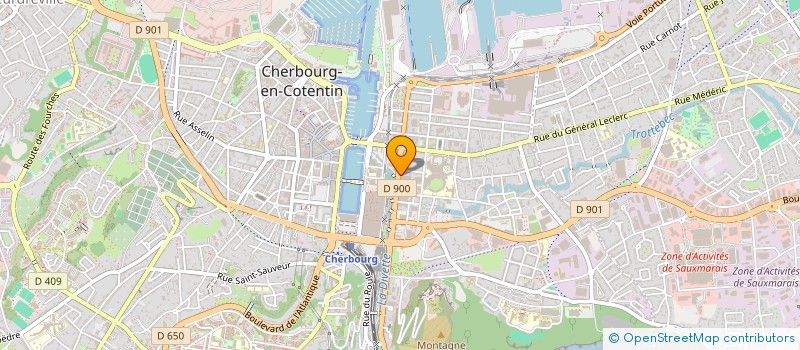 localisation de l'entreprise MONSIEUR ERIC GIBOUIN  CHERBOURG-EN-COTENTIN