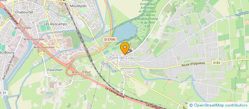 localisation de l'entreprise MONSIEUR ERIC GIDDE  ARLES