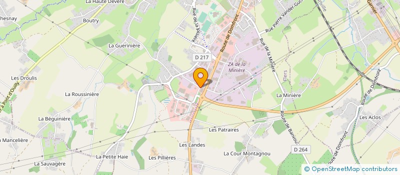 localisation de l'entreprise MONSIEUR ERIC GIGAN à FLERS
