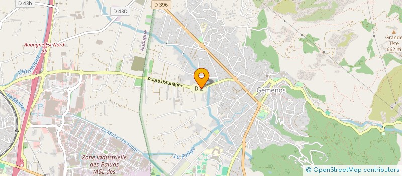 localisation de l'entreprise MONSIEUR ERIC GIGANTE  GEMENOS