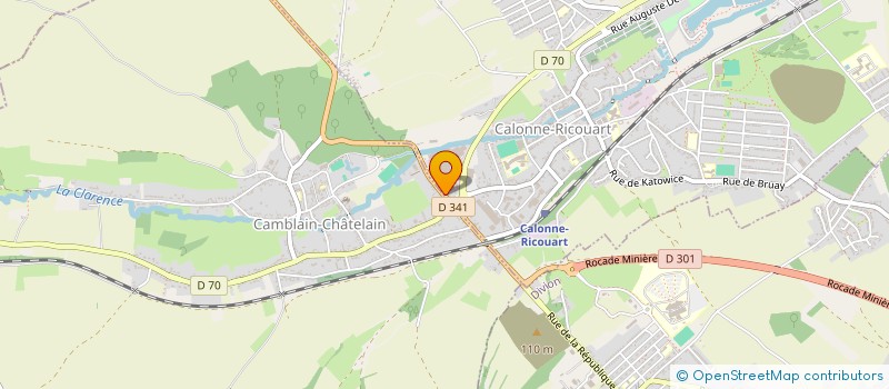 localisation de l'entreprise MONSIEUR ERIC GILBERT à CALONNE-RICOUART