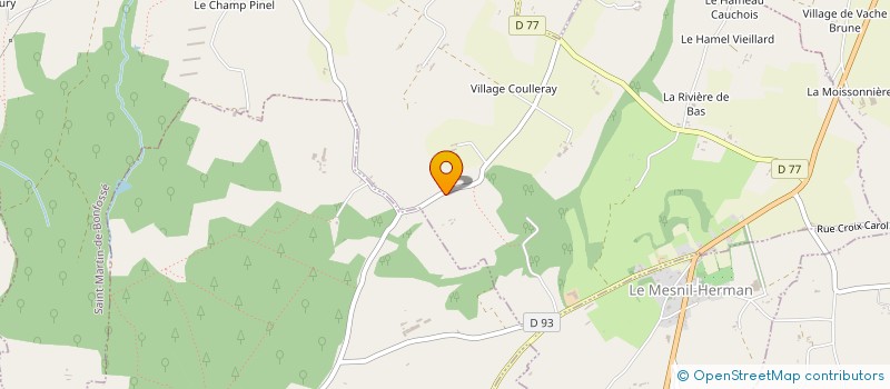 localisation de l'entreprise MONSIEUR ERIC GILLARD  SAINT-MARTIN-DE-BONFOSSE