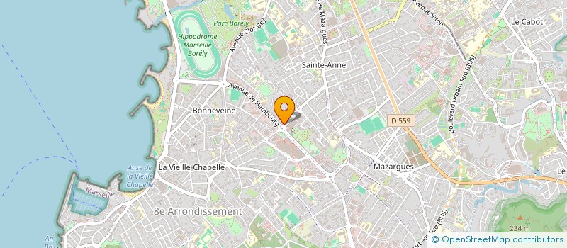 localisation de l'entreprise MONSIEUR ERIC GIORDMAINA à MARSEILLE