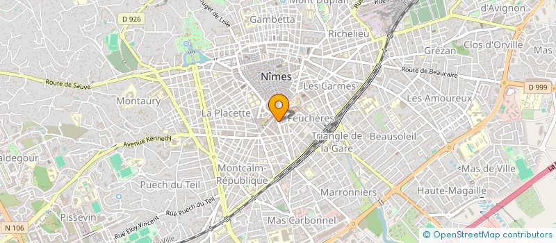 localisation de l'entreprise MONSIEUR ERIC GIRARD à NIMES