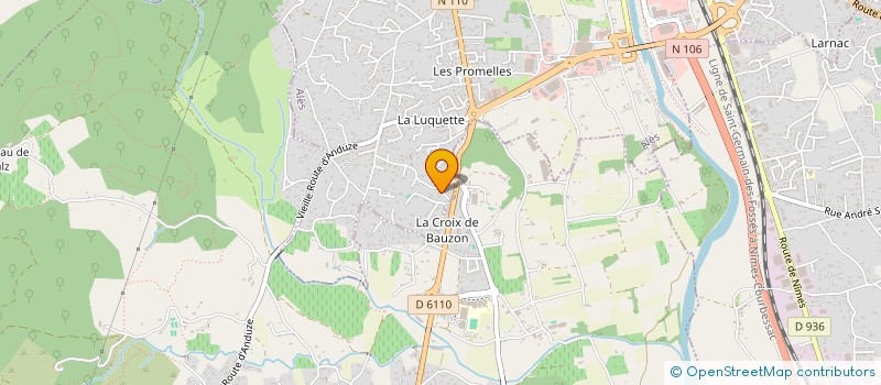 localisation de l'entreprise MONSIEUR ERIC GIRARD  ALES