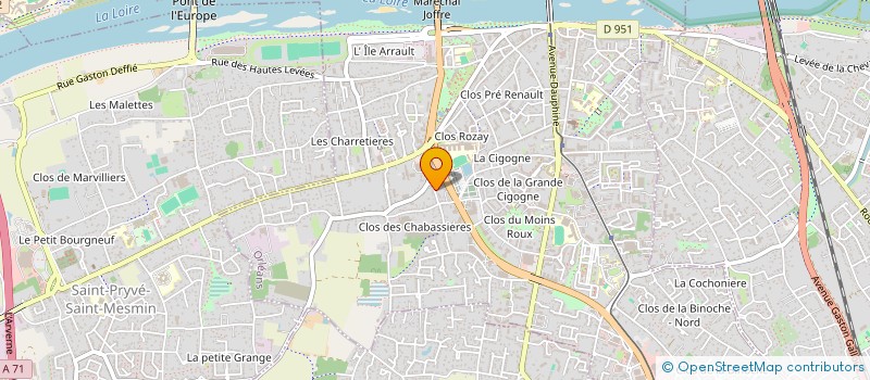 localisation de l'entreprise MONSIEUR ERIC GIRARD à ORLEANS