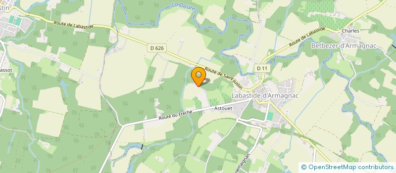 localisation de l'entreprise MONSIEUR ERIC GIRARDEAU  LUBBON