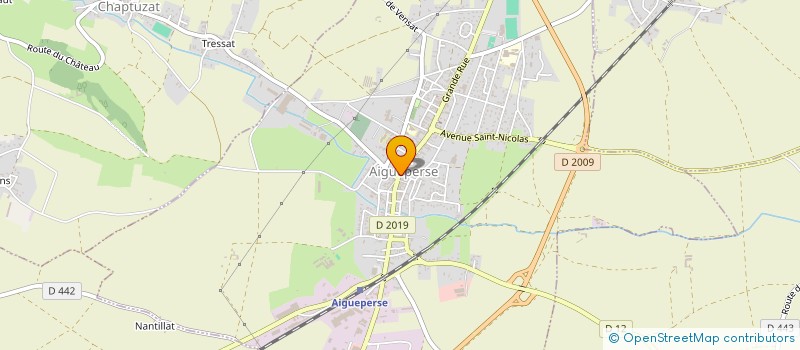 localisation de l'entreprise MONSIEUR ERIC GIRAUD  AIGUEPERSE