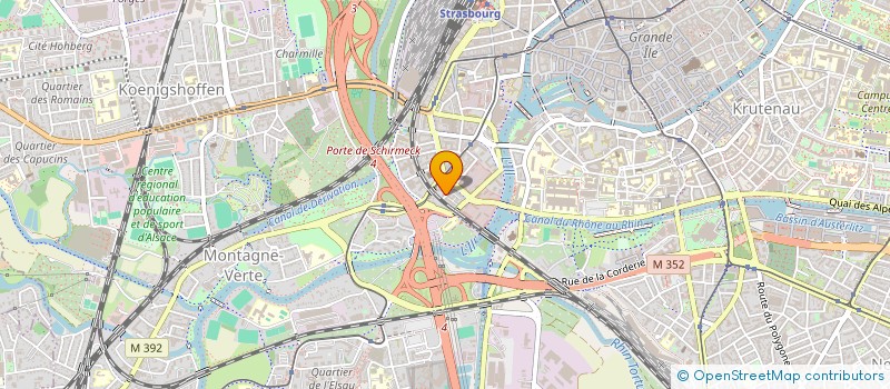 localisation de l'entreprise MONSIEUR ERIC GIRAUD  MUNDOLSHEIM