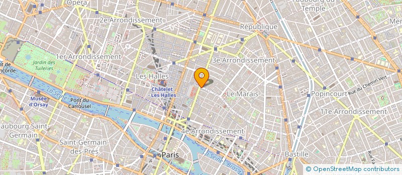 localisation de l'entreprise MONSIEUR ERIC GLAIN  PARIS