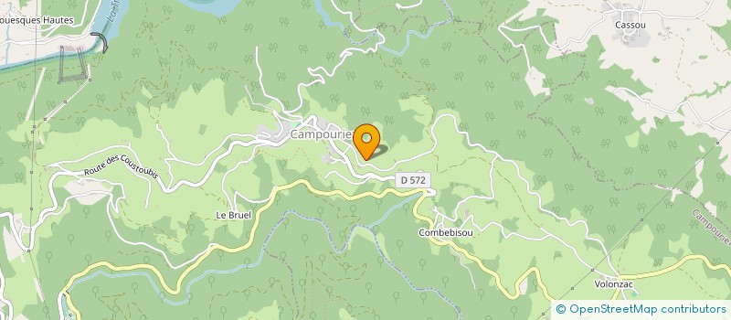 localisation de l'entreprise MONSIEUR ERIC GLANDIERES  SAINT-SYMPHORIEN-DE-THENIERES