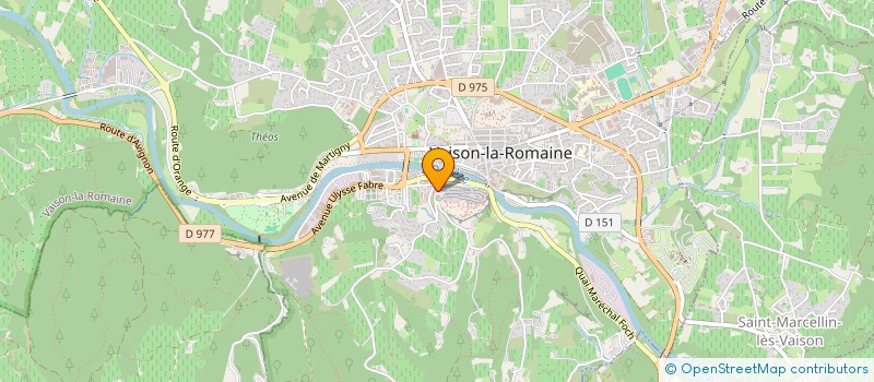 localisation de l'entreprise MONSIEUR ERIC GLANTENAY  VAISON-LA-ROMAINE