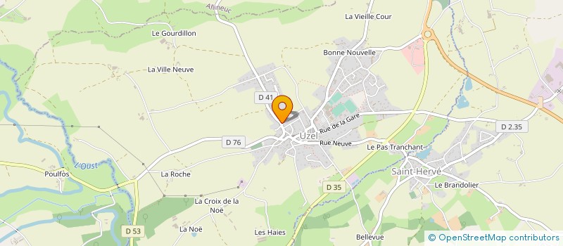 localisation de l'entreprise MONSIEUR ERIC GLEYO  UZEL