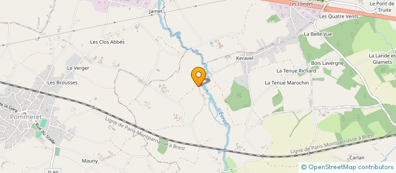 localisation de l'entreprise MONSIEUR ERIC GLORO à SAINT-ALBAN