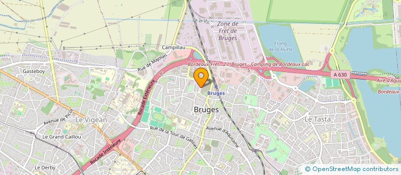 localisation de l'entreprise MONSIEUR ERIC GNAHORE  BRUGES