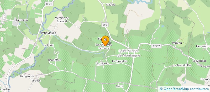 localisation de l'entreprise MONSIEUR ERIC GOESSENS  SAINT-MICHEL-DE-MONTAIGNE