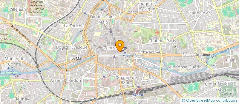 localisation de l'entreprise MONSIEUR ERIC GOHARY  RENNES