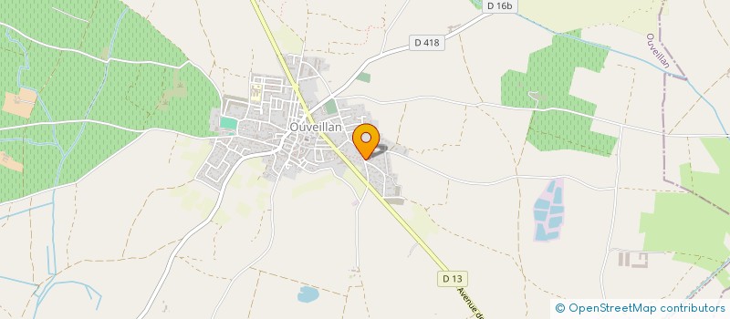 localisation de l'entreprise MONSIEUR ERIC GOIXART  OUVEILLAN