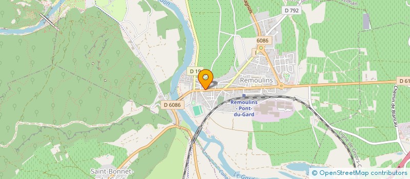localisation de l'entreprise MONSIEUR ERIC GONSSARD à REMOULINS