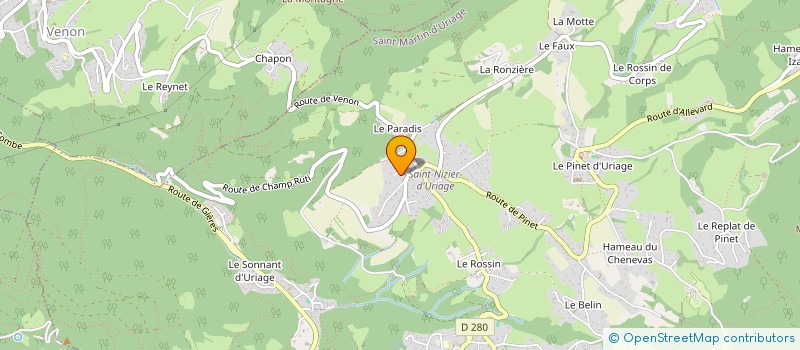 localisation de l'entreprise MONSIEUR ERIC GONTARD à VAULNAVEYS-LE-HAUT