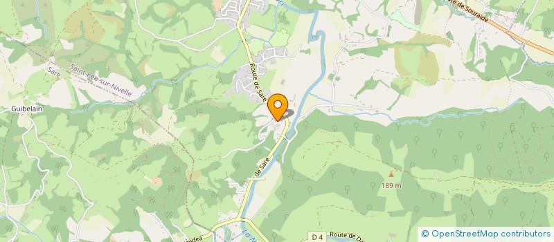 localisation de l'entreprise MONSIEUR ERIC GOROSURRETA  SARE