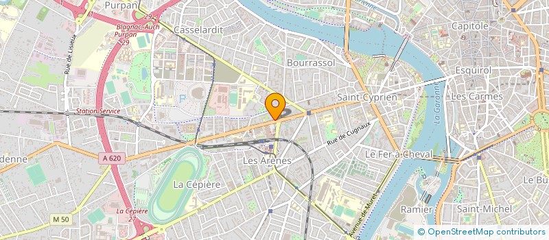 localisation de l'entreprise MONSIEUR ERIC GOSSET à TOULOUSE
