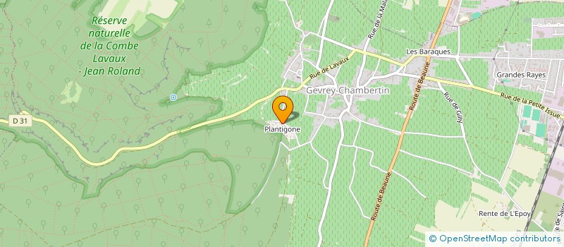 localisation de l'entreprise MONSIEUR ERIC GOSSIOME  GEVREY-CHAMBERTIN