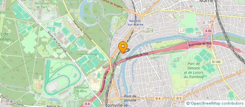 localisation de l'entreprise MONSIEUR ERIC GOUELLE  JOINVILLE-LE-PONT