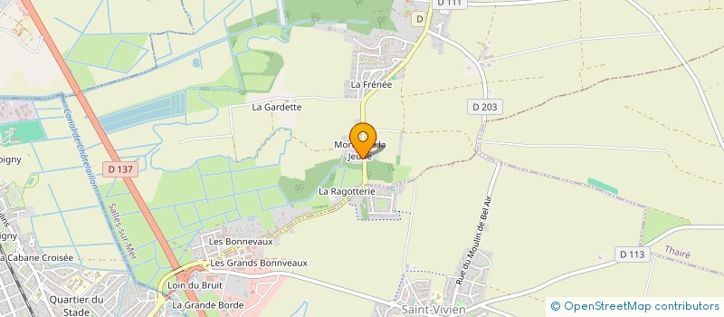 localisation de l'entreprise MONSIEUR ERIC GOUGELET  SALLES-SUR-MER