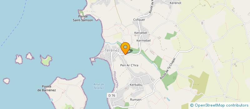 localisation de l'entreprise MONSIEUR ERIC GOURMELON  PLOUGASNOU