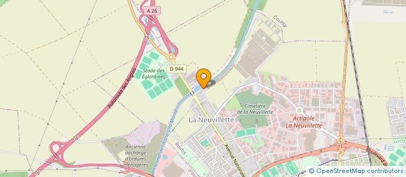 localisation de l'entreprise MONSIEUR ERIC GOUSSET  REIMS