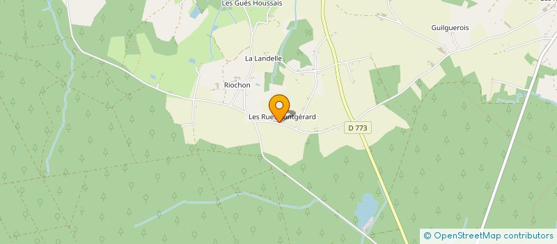 localisation de l'entreprise MONSIEUR ERIC GOUTAL à PAIMPONT