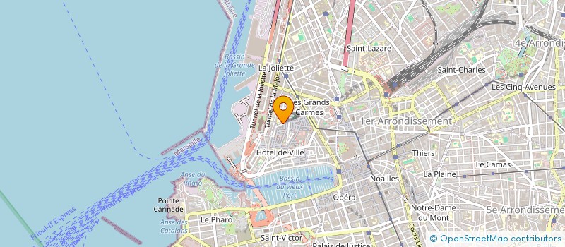 localisation de l'entreprise MONSIEUR ERIC GOUZIEN à MARSEILLE