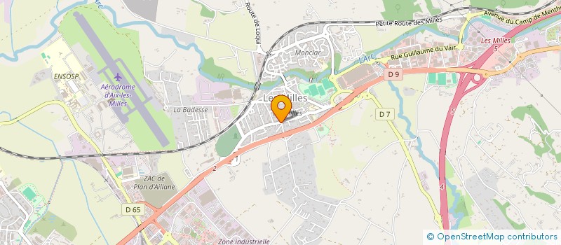 localisation de l'entreprise MONSIEUR ERIC GRAFFAGNINO  AUBAGNE