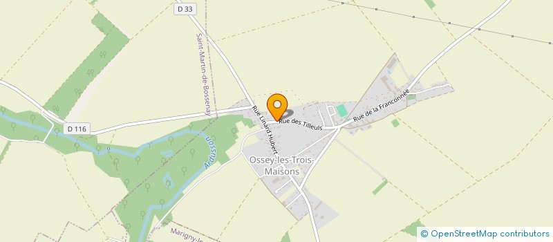 localisation de l'entreprise MONSIEUR ERIC GRASA à OSSEY-LES-TROIS-MAISONS
